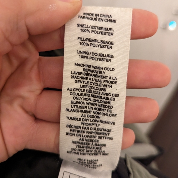 LIKE NEW Avec Les Filles Lightweight Quilted Utility Jacket Size Extra Small - Picture 8 of 8